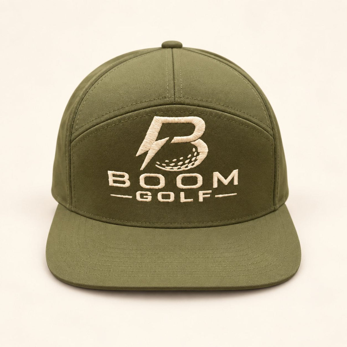 Boom Golf by KaBoom - The Bolt - 7-Panel Embroidered Hat